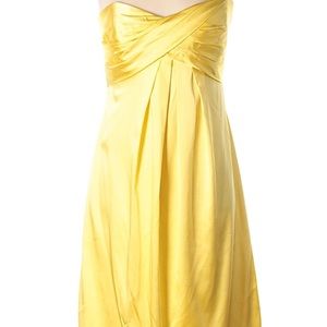 Nicole Miller  Cocktail Dress in Yellow